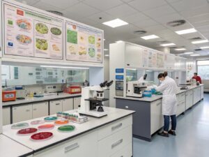 food microbiology lab